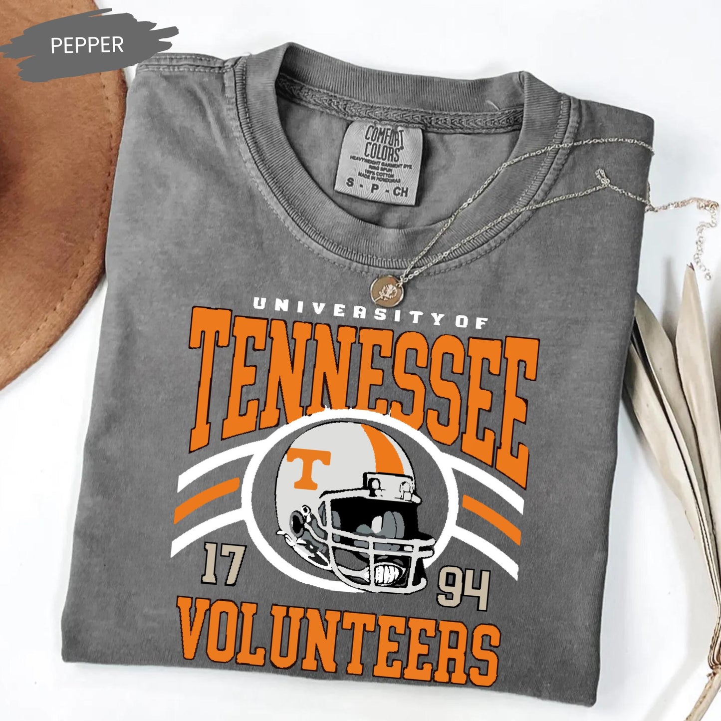 Tennessee Volunteers Comfort Colors T-Shirt, Tennessee Game Day T-Shirt, Tennessee Vols Shirt, Tennessee Volunteers Shirt