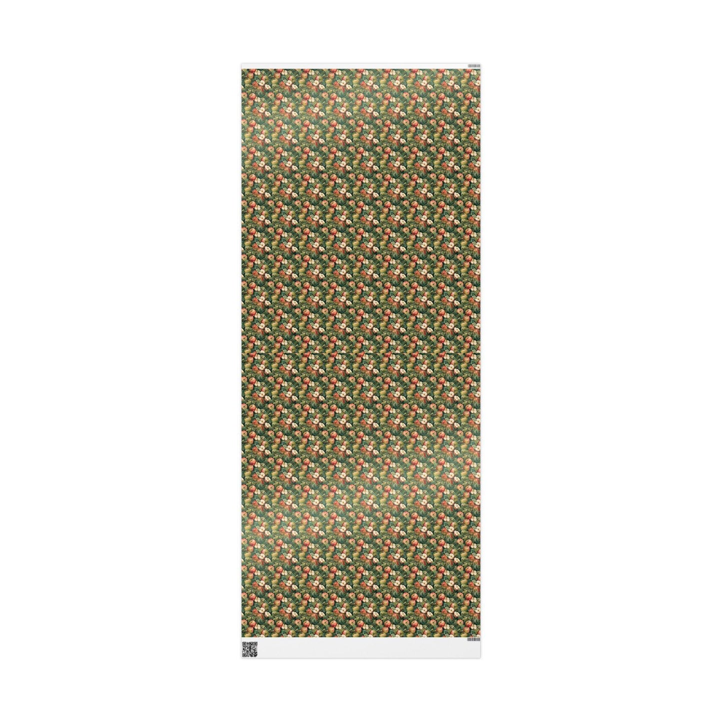 Farmers Market Wrapping Paper Roll Country Rustic Apples Farmhouse Style Eco Friendly Fruit Orchard Kitchen Gift Wrap #45