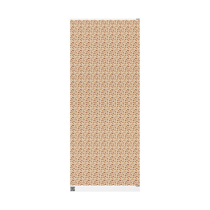 Farmers Market Wrapping Paper Roll Eco Rustic Bakery Theme Baguettes and Croissants Farmhouse Kitchen Foodie Gift Wrap #27