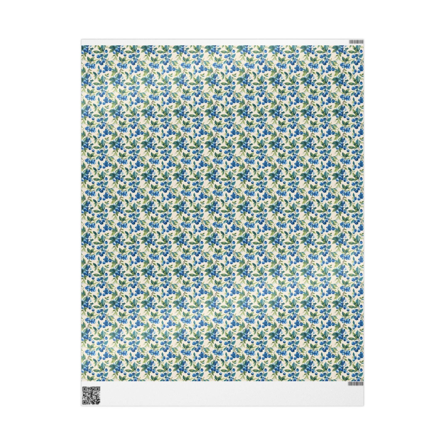 Farmers Market Wrapping Paper Roll Farm Fresh Blueberries Rustic Country Fruit Eco Friendly Farmhouse Kitchen Gift Wrap #28