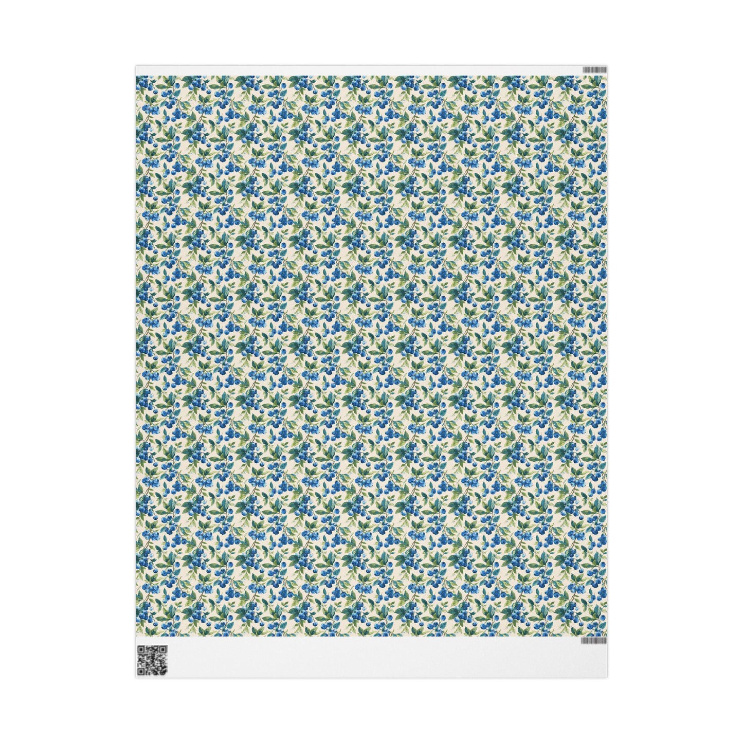 Farmers Market Wrapping Paper Roll Farm Fresh Blueberries Rustic Country Fruit Eco Friendly Farmhouse Kitchen Gift Wrap #28