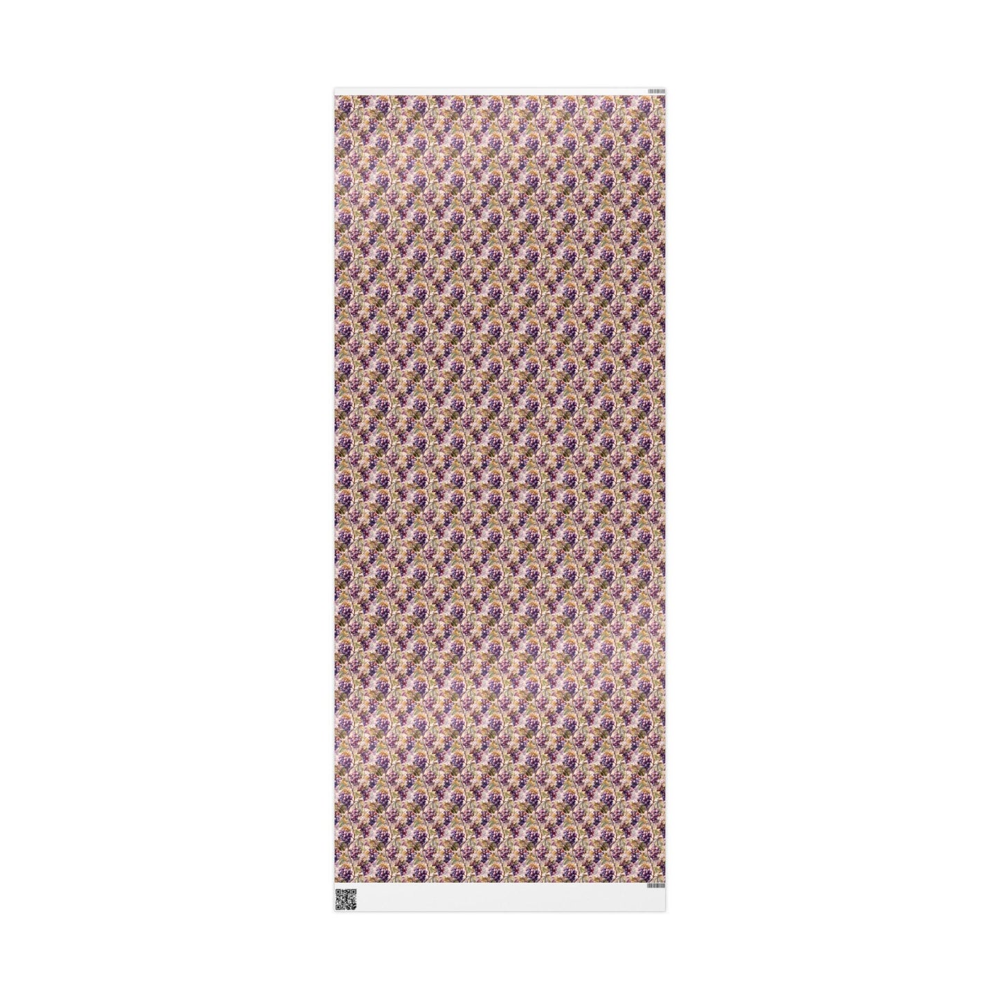 Farmers Market Wrapping Paper Roll Rustic Farmhouse Grapes Design Eco Friendly Country Kitchen Vineyard Fruit Gift Wrap #50