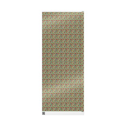 Farmers Market Wrapping Paper Roll Vintage Inspired Tomato Design Rustic Farmhouse Kitchen Eco Country Foodie Gift Wrap #18