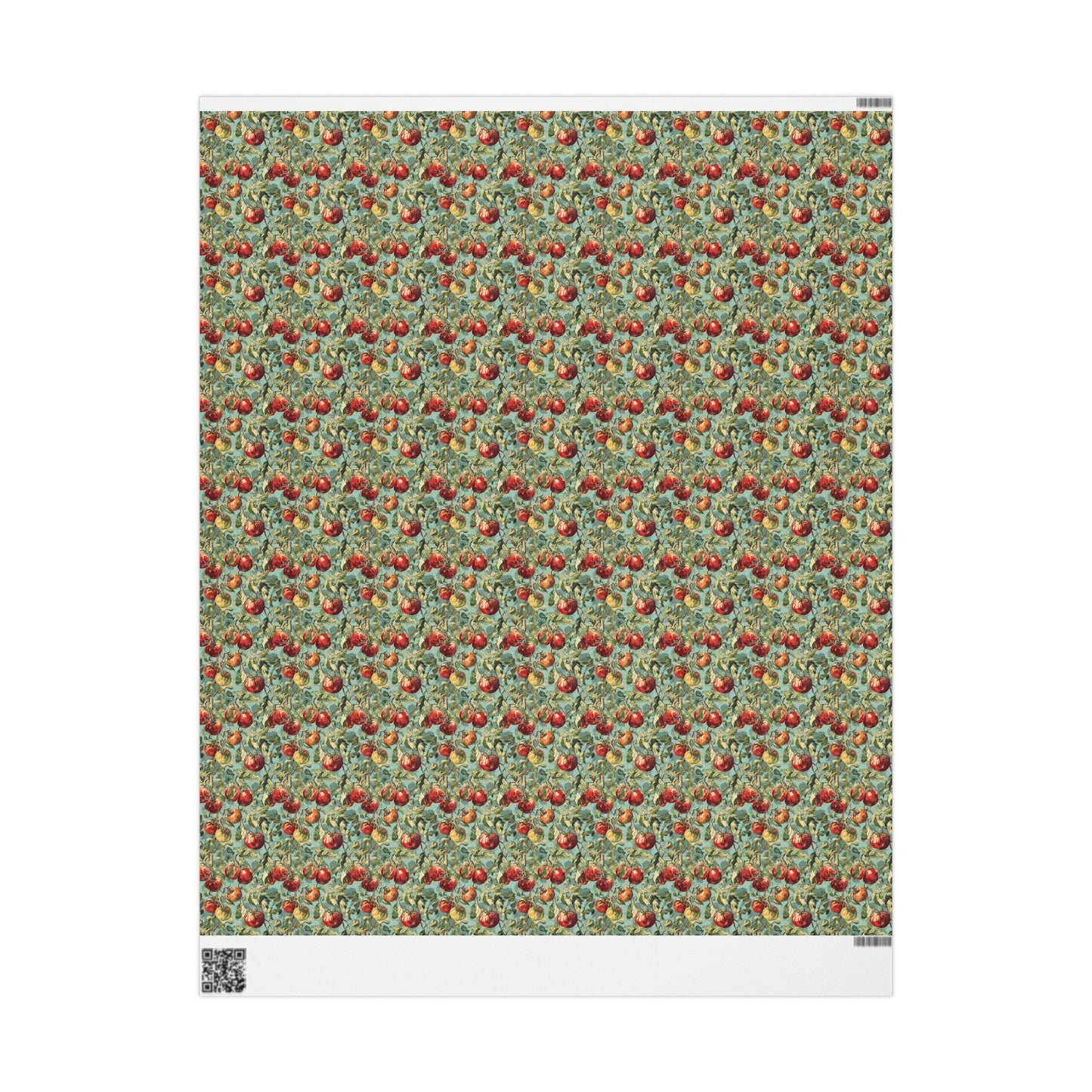 Farmers Market Wrapping Paper Roll Vintage Inspired Tomato Design Rustic Farmhouse Kitchen Eco Country Foodie Gift Wrap #18