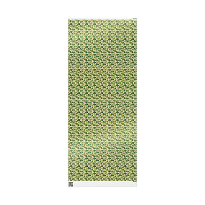 Farmers Market Broccoli Wrapping Paper Roll with Fruits Vegetables Rustic Farm Fresh Produce Farmhouse Eco Kitchen Gift Wrap #8