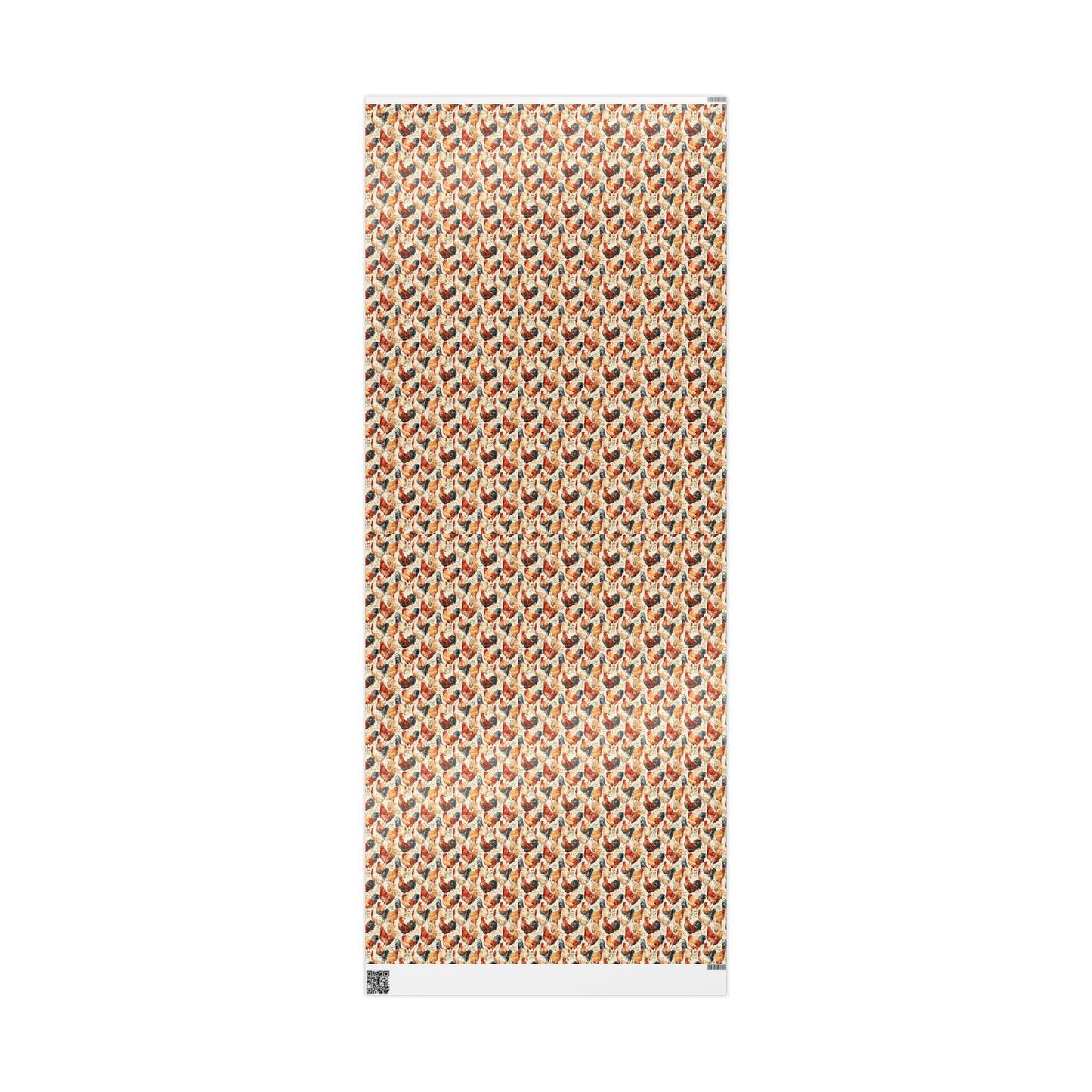 Farmers Market Wrapping Paper Roll Fresh Farm Chickens Rustic Country Farmhouse Eco Friendly Barnyard Kitchen Gift Wrap #24