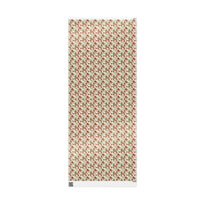 Farmers Market Wrapping Paper Roll Country Farmhouse Style Red Tomatoes Vegetables Rustic Kitchen Eco Organic Gift Wrap Design #15