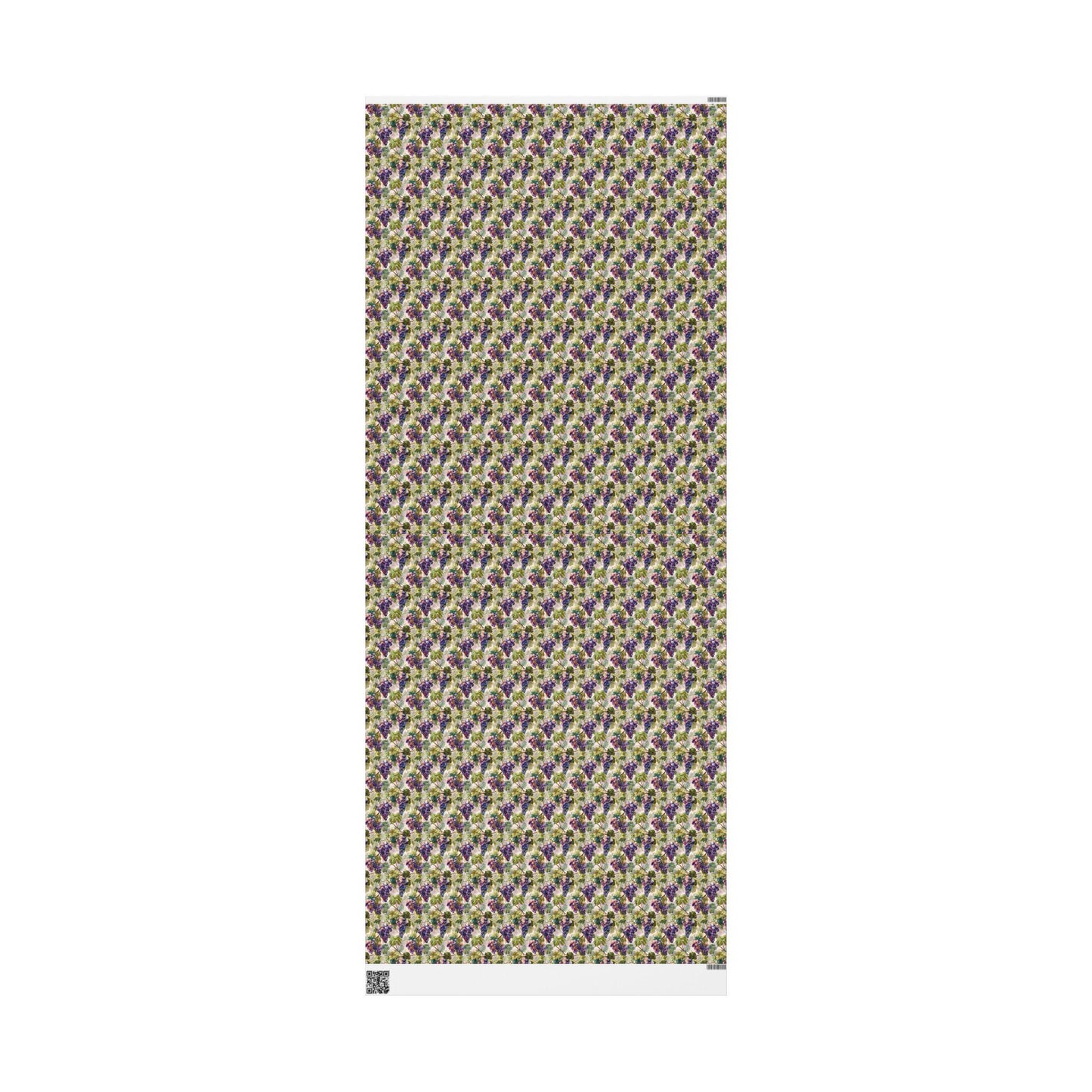 Farmers Market Wrapping Paper Roll Farmhouse Rustic Grapes Design Vineyard Fruit Eco Kitchen Country Organic Gift Wrap #53