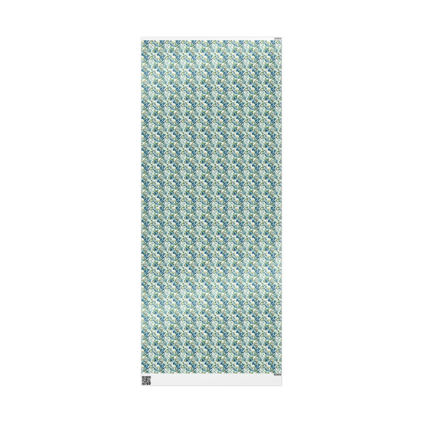 Farmers Market Wrapping Paper Roll Farm Fresh Blueberries Rustic Country Fruit Eco Friendly Farmhouse Kitchen Organic Gift Wrap #79