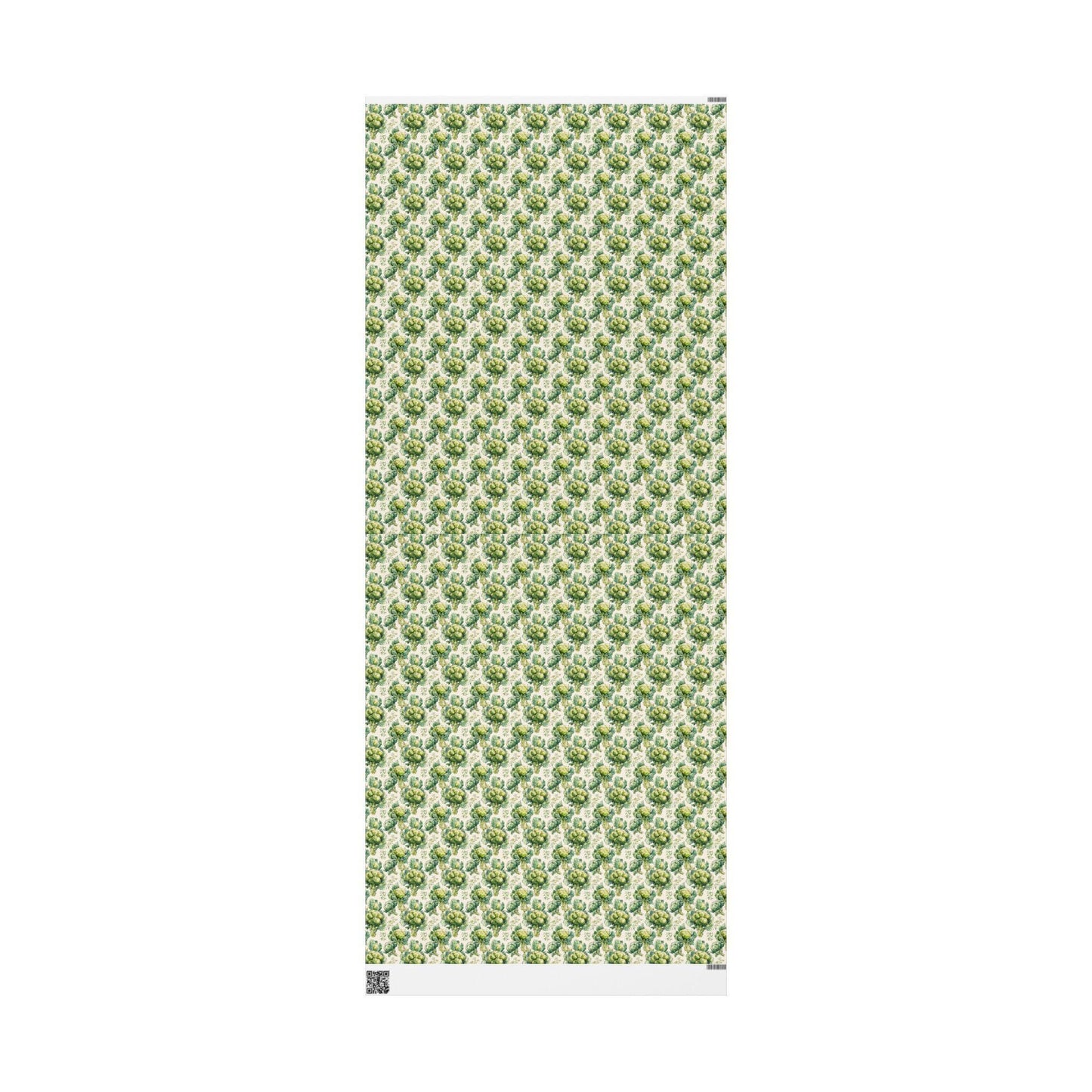 Farmers Market Wrapping Paper Roll Eco Rustic Broccoli Design Farm Fresh Vegetable Farmhouse Country Kitchen Gift Wrap #67