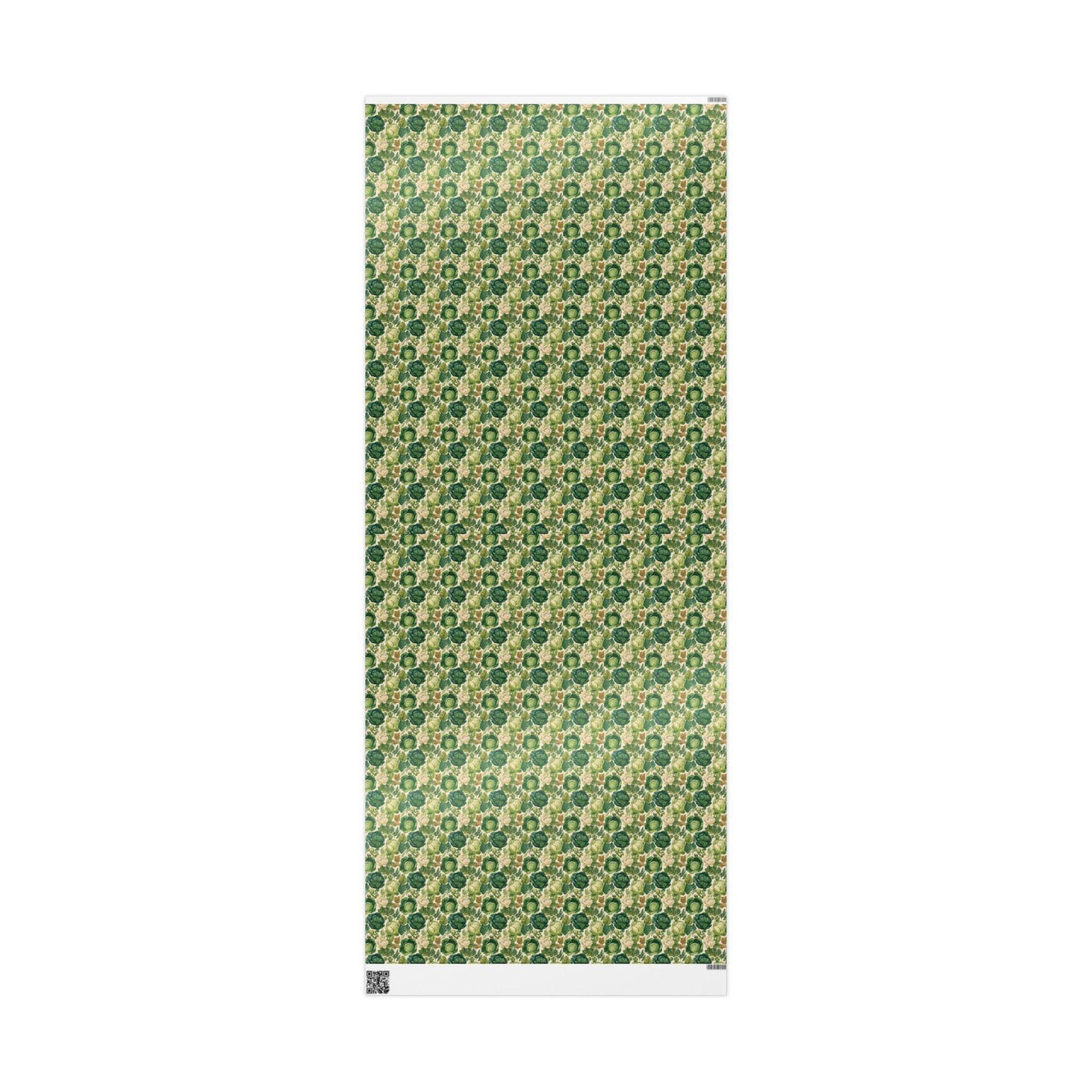 Farmers Market Wrapping Paper Roll Eco Rustic Leafy Greens Kale Design Farm Fresh Vegetables Farmhouse Country Gift Wrap #75