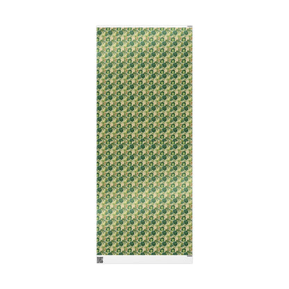Farmers Market Wrapping Paper Roll Eco Rustic Leafy Greens Kale Design Farm Fresh Vegetables Farmhouse Country Gift Wrap #75