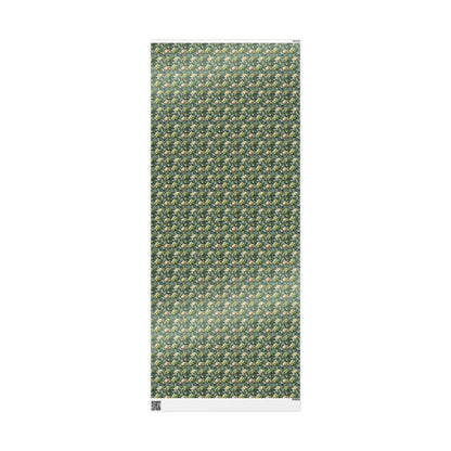 Farmers Market Wrapping Paper Roll Farm Fresh Broccoli Rustic Country Vegetables Eco Friendly Farmhouse Kitchen Gift Wrap #65