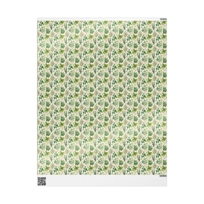 Farmers Market Wrapping Paper Roll Farmhouse Rustic Herbs Theme Eco Friendly Country Kitchen Basil Rosemary Gift Wrap #57