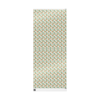 Farmers Market Wrapping Paper Roll Farmhouse Rustic Carrots Illustration Organic Eco Country Kitchen Vegetables Gift Wrap #59