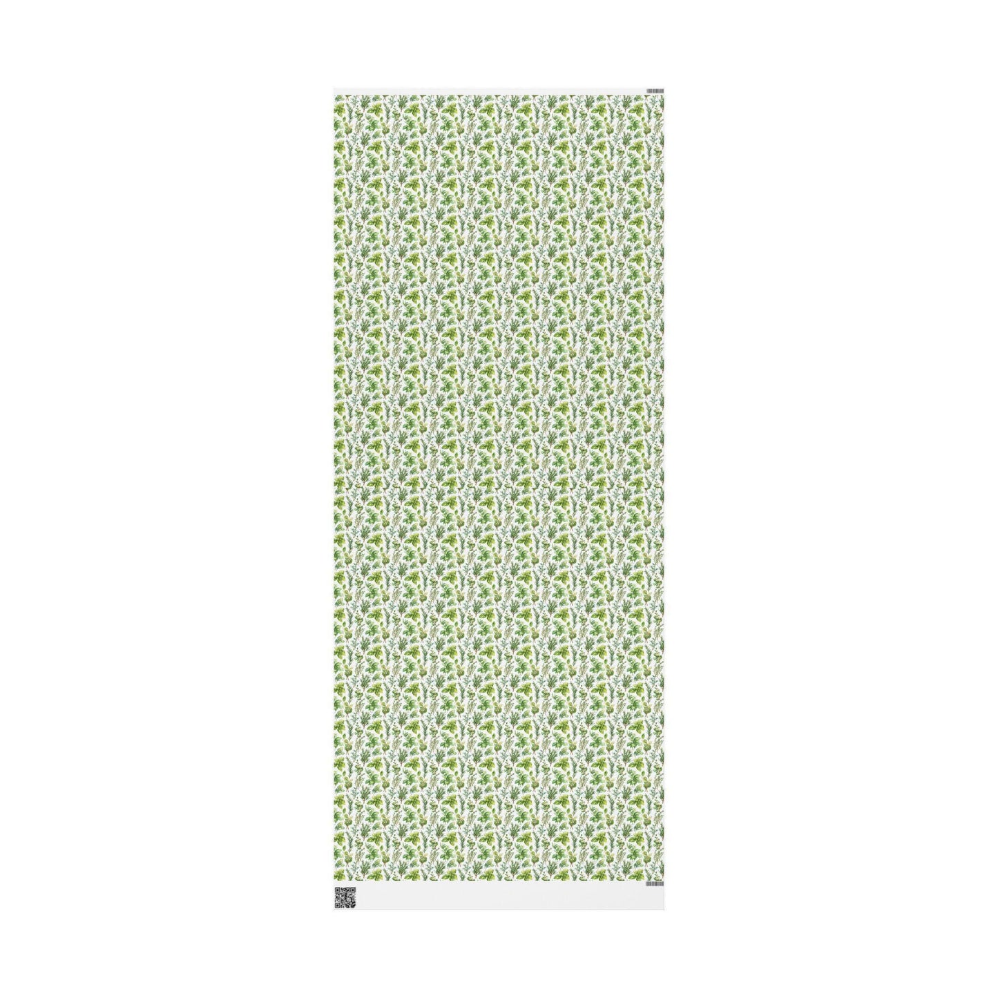 Farmers Market Wrapping Paper Roll Farm Fresh Herbs Rustic Kitchen Basil Parsley Thyme Eco Friendly Farmhouse Gift Wrap #54
