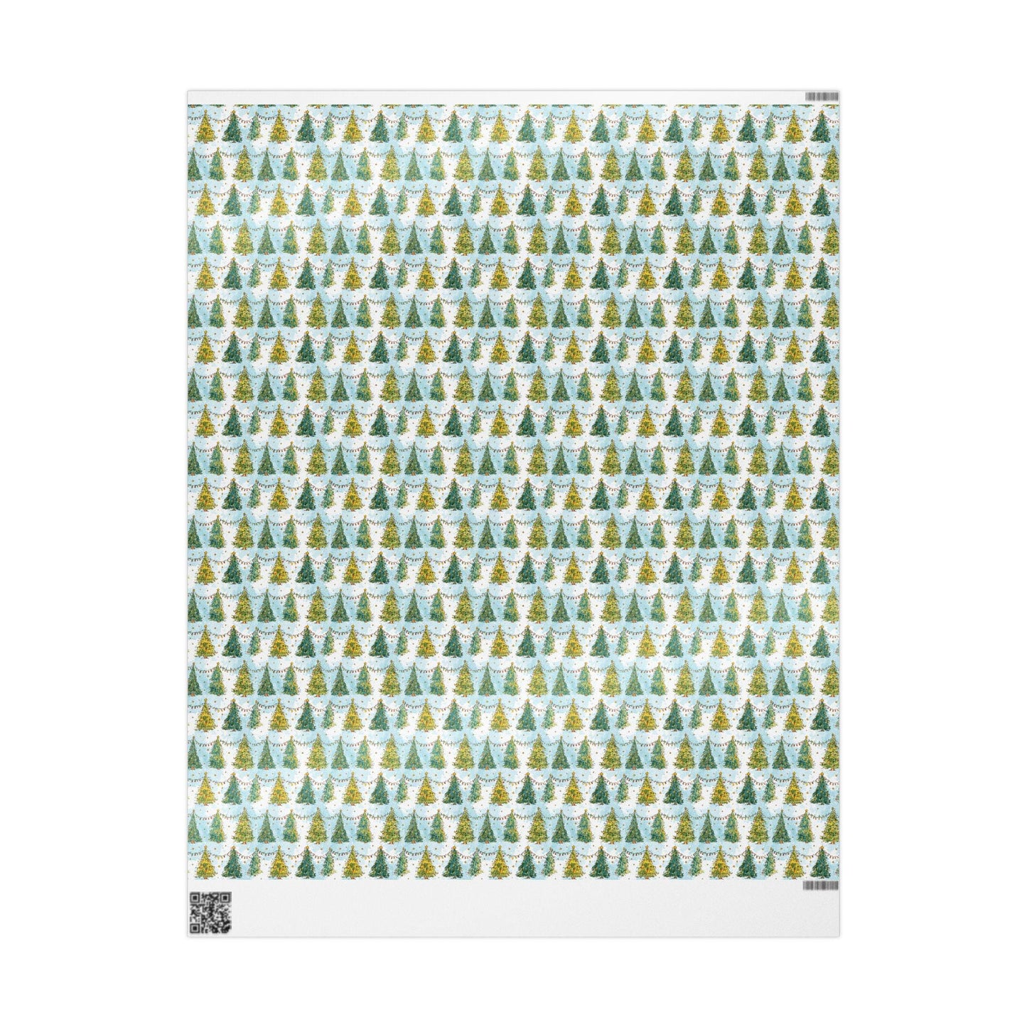 Retro Christmas Wrapping Paper, Vintage-Inspired Holiday Gift Wrap Roll, Custom Winter Theme Packaging #5