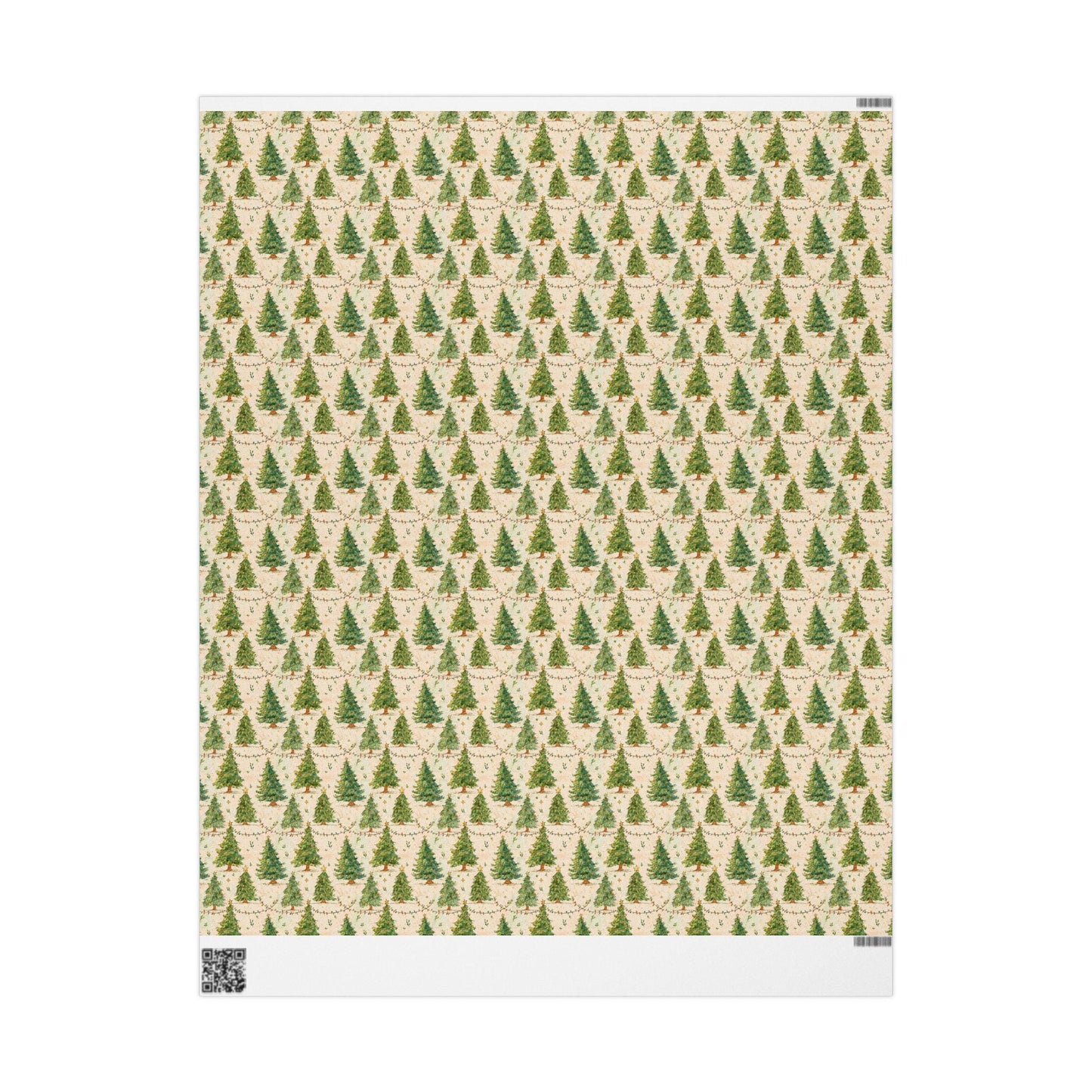 Vintage Christmas Wrapping Paper Roll, Scandinavian Holiday Gift Wrap, Retro Christmas Print, Custom Wrap #4