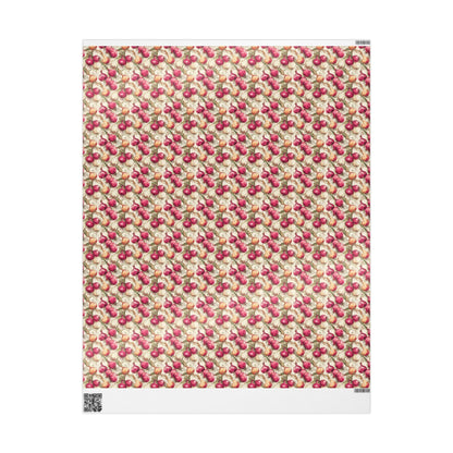 Farmers Market Wrapping Paper Roll Rustic Country Kitchen Onions Farm Fresh Vegetables Eco Farmhouse Organic Gift Wrap #101