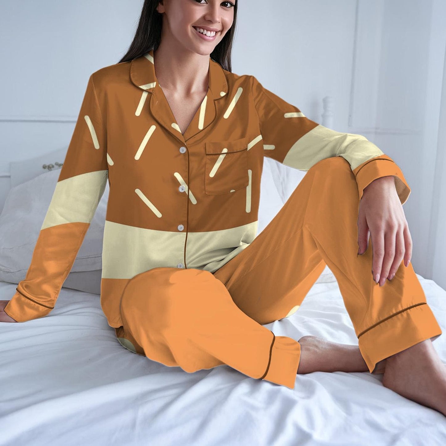 Mother Blue Dog Pajama Set, Mum Heeler Cosplay Sleepwear, Blue Heeler Loungewear Set, Chilli Dog Cosplay Pajamas, Red Heeler Pjs, Red Dog