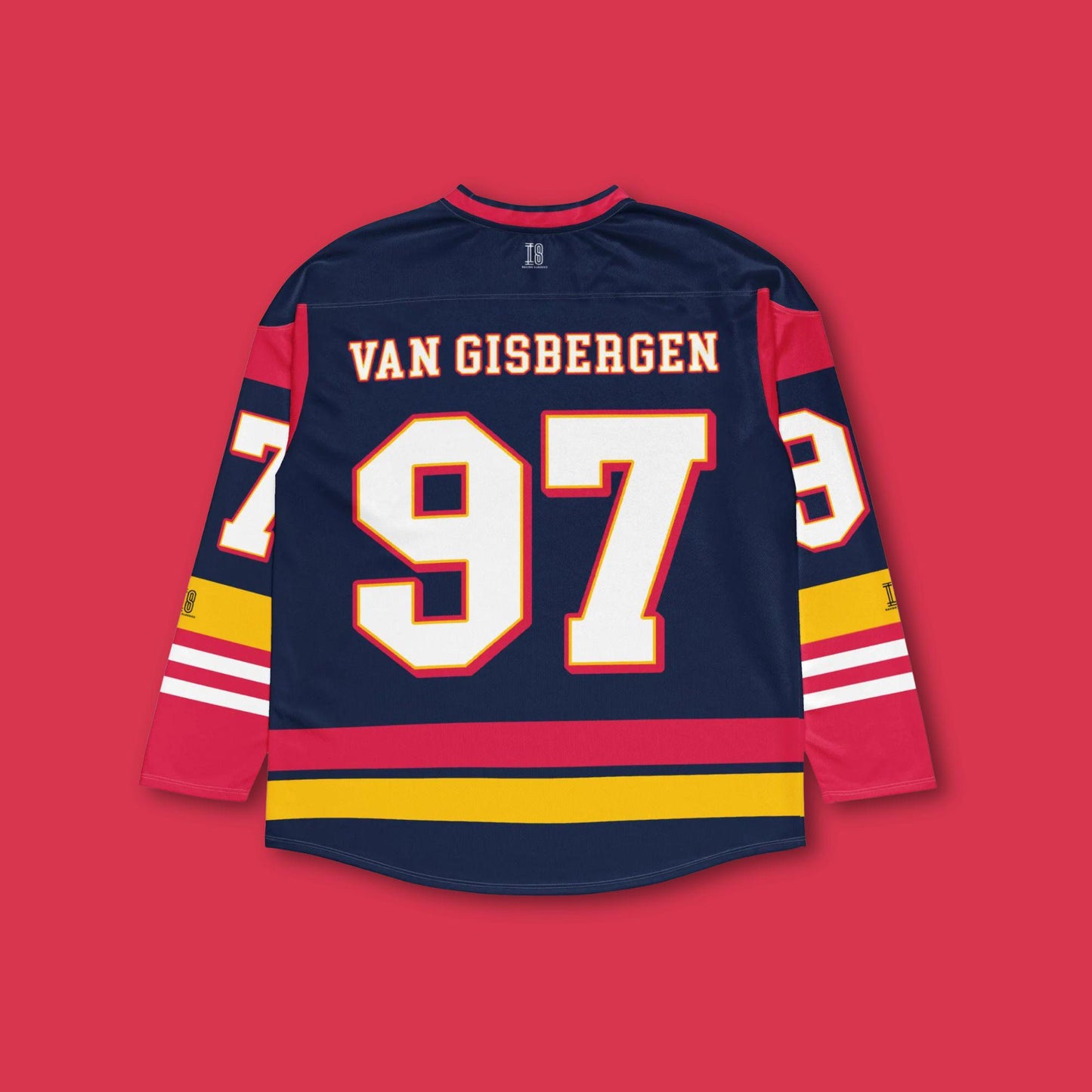 Racing #97 Inspired Oversized Unisex Hockey Jersey – Recycled Polyester Unisex Racing Top for Fans