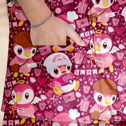 Shiny Piplup Pajamas Set Cute Anime Pajama Set Kawaii Gift for Fans