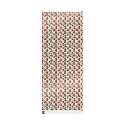 Retro christmas wrapping paper Unique Vintage Christmas Wrapping Paper Roll, Holiday Gift Wrap with Retro Design