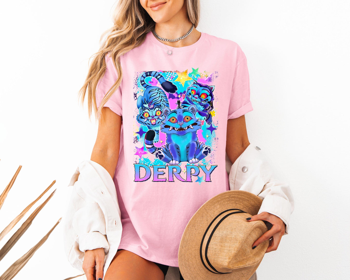 Kpop Demon Hunters Tiger Comfort Shirt, Demon Hunter Tiger Tee, Kpop Huntrix Pin Shirt, Jinu Manga Shirt, Saja Girls Fan, Anime Shirt