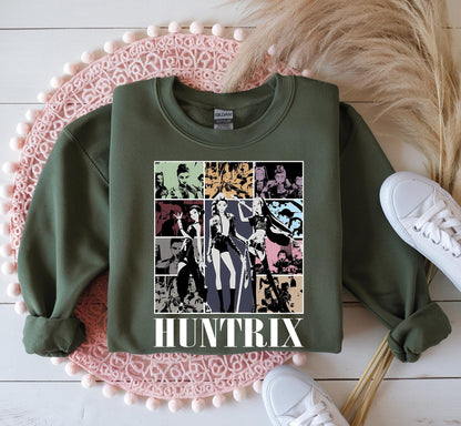Kpop Demon Hunters Shirt, Huntrix Girl T-Shirt, Kpop idol group Shirt, Mira, Rumi, Joey Shirt,Demon Hunter Merch, Gift for Huntrix fan Shirt