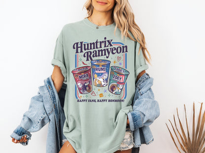 Kpop Demon Hunters Shirt, Huntrix Girl T-Shirt, Kpop idol group Shirt, Mira, Rumi, Joey Shirt,Demon Hunter Merch, Gift for Huntrix fan Shirt