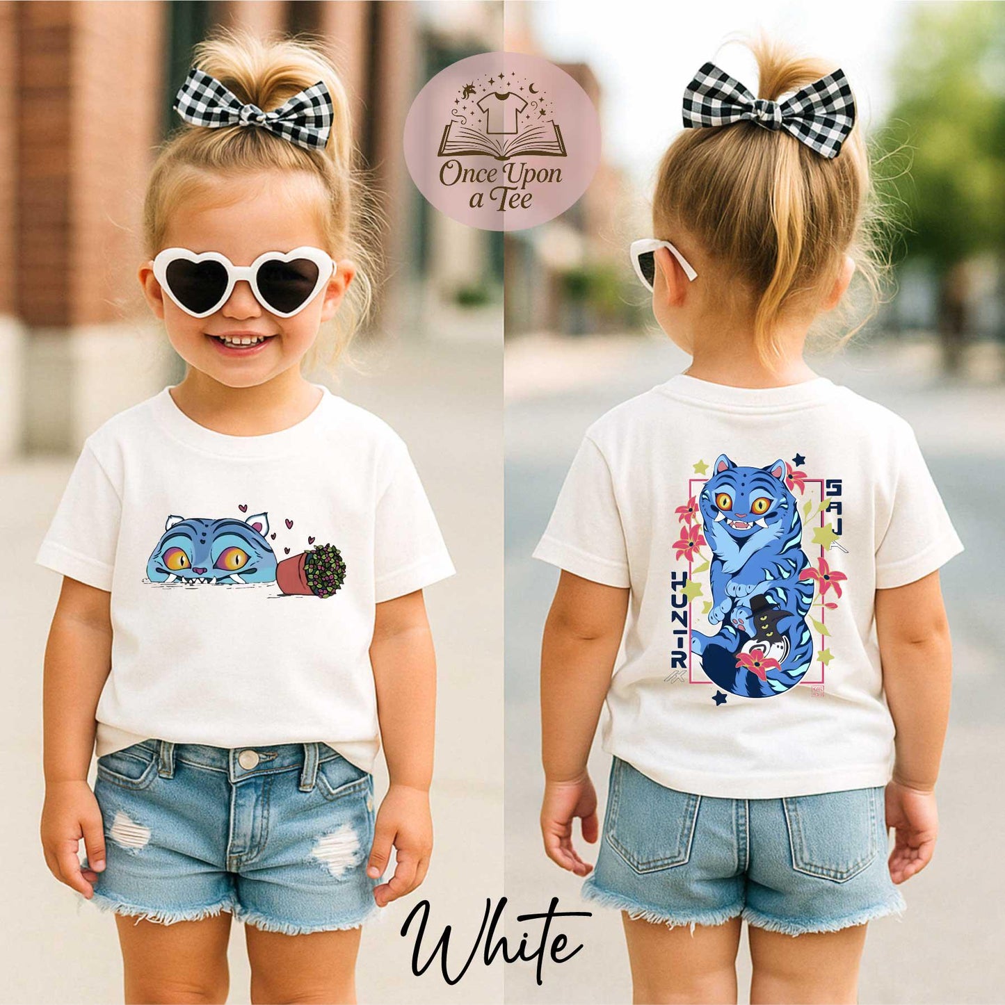 Demon Hunter Tiger T-Shirt, K-pop Demon Shirt, Hunter Merch Shirt, Anime Cat T-Shirt, Anime Lover Cat Shirt