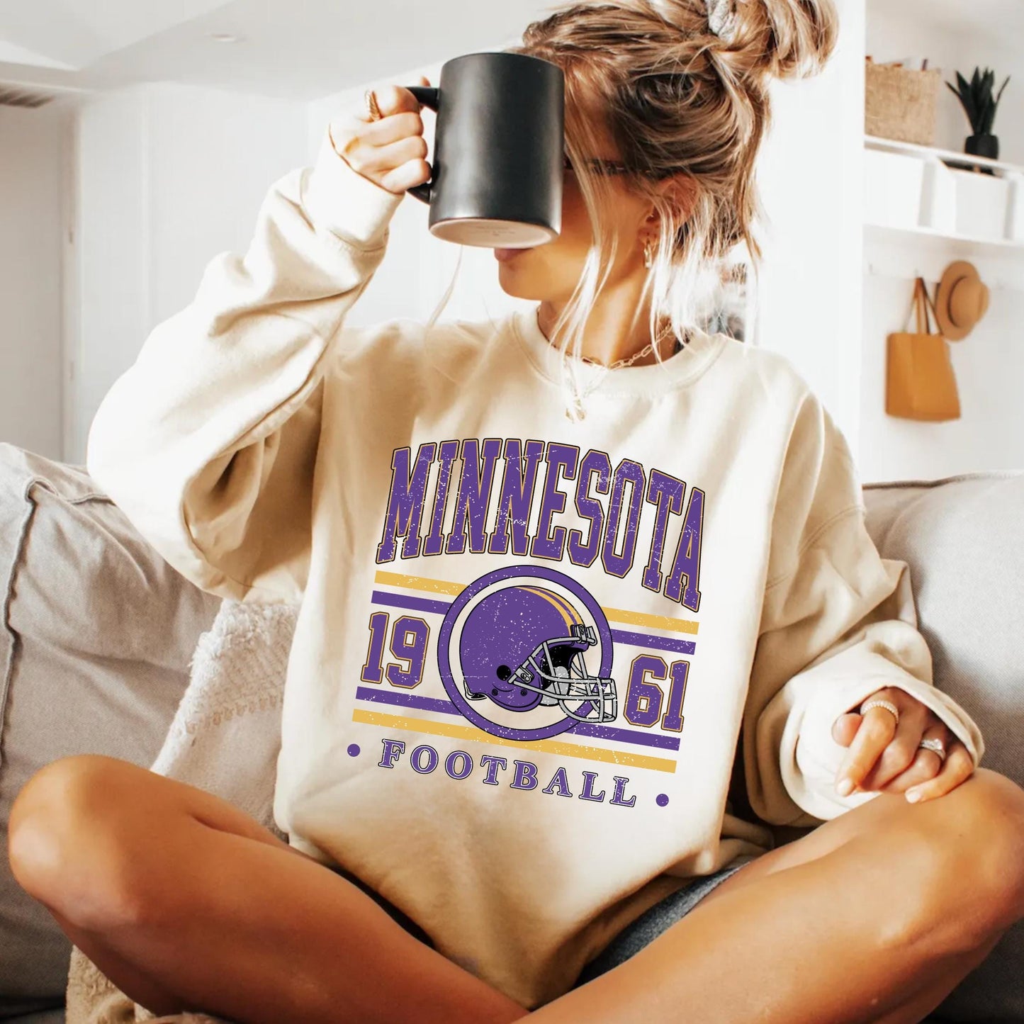 Minnesota Football Shirts, Vintage Minnesota Football Fan Sweatshirt, Minnesota Game Day Shirt, 1960 Team Football Shirt