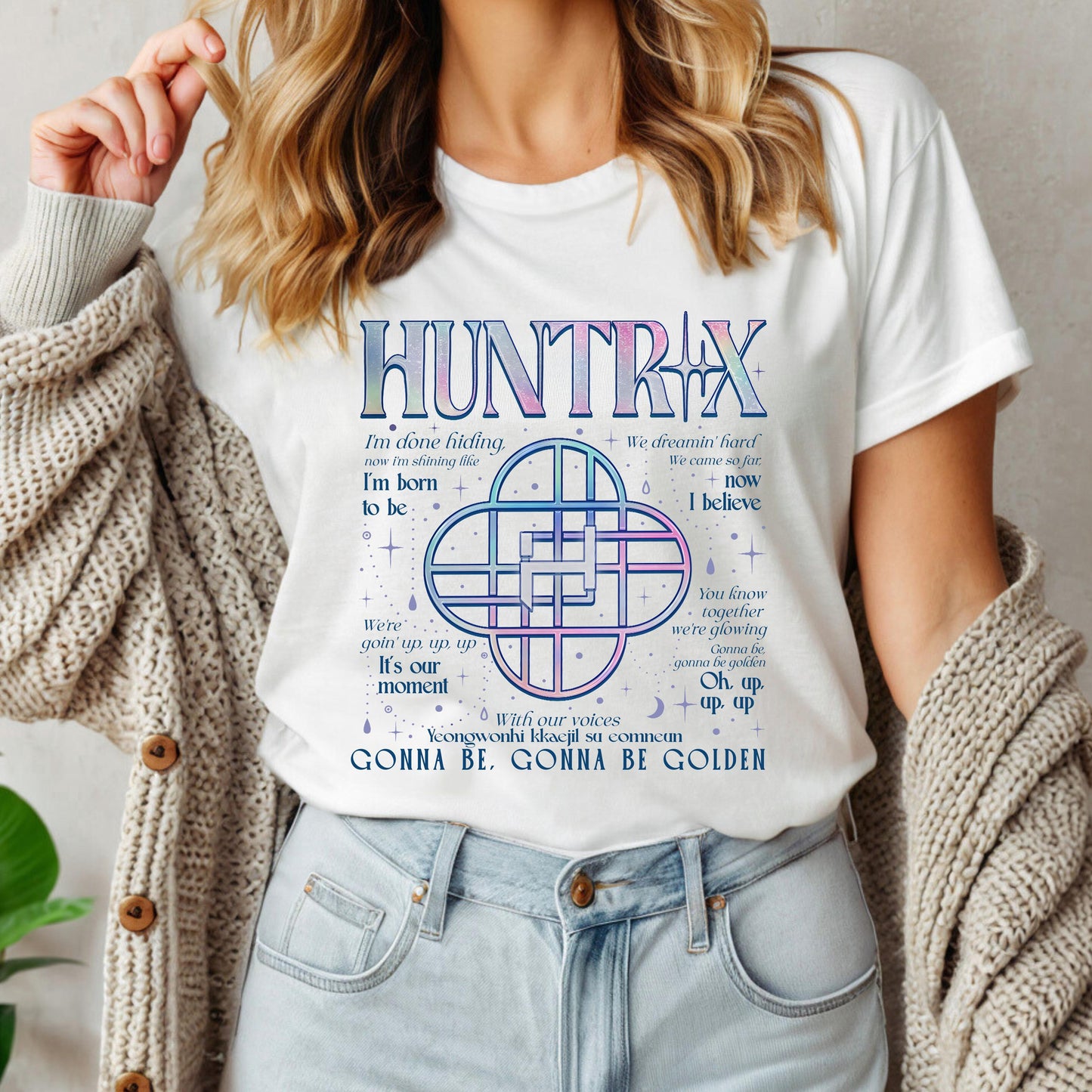 Huntrix Kpop Idol Group Comfort Shirt - Fan Merch