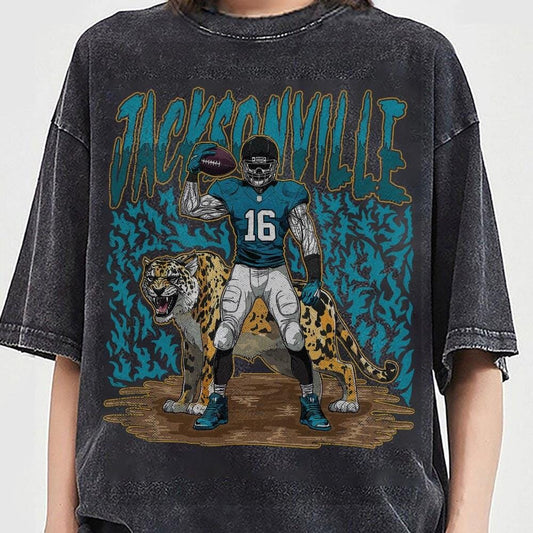 Jacksonville Football Skull Vintage Shirt