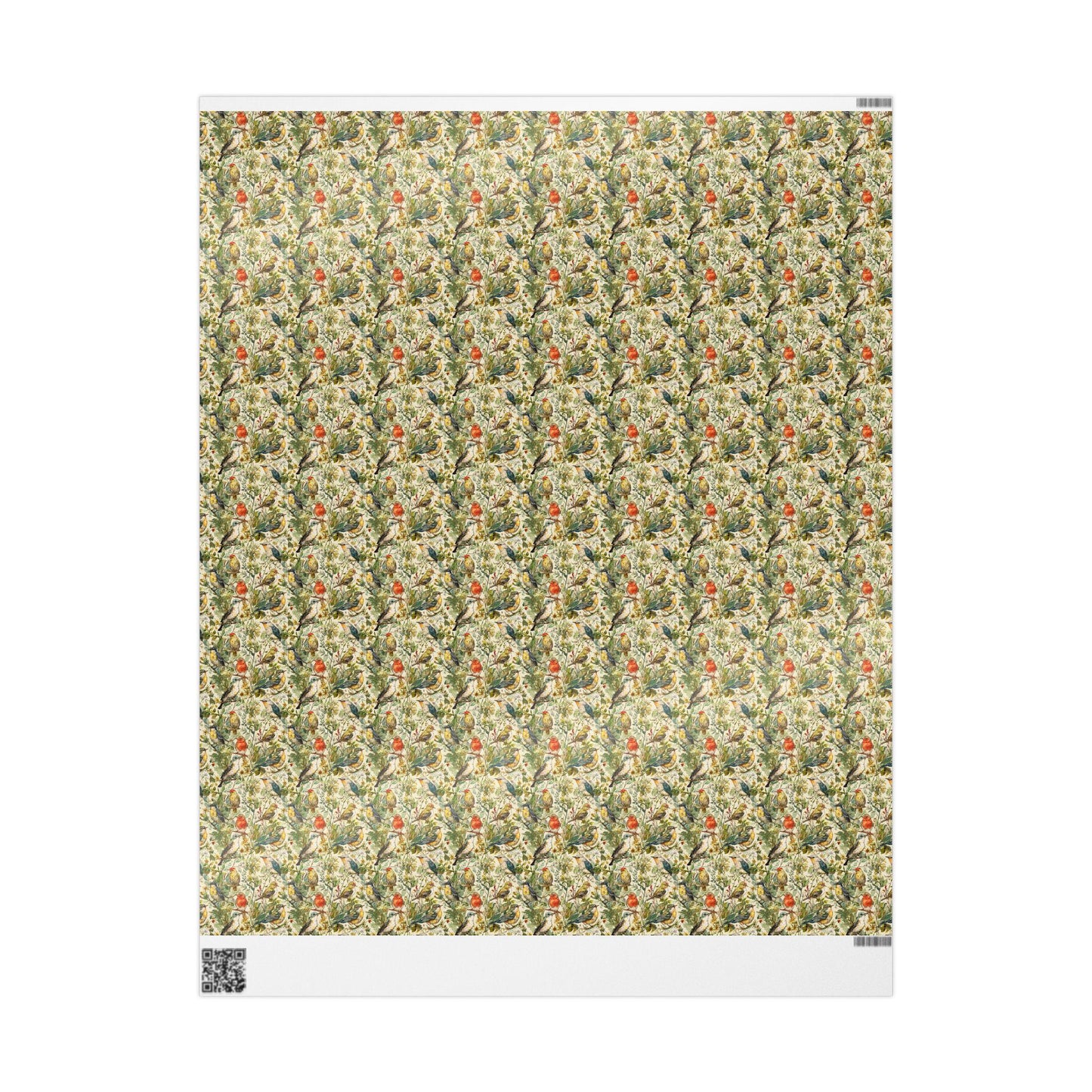 Bird Watching Wrapping Paper for Nature Lovers and Birders, Gift Wrap with Birds and Binoculars, Wildlife Inspired Gift Packaging #50