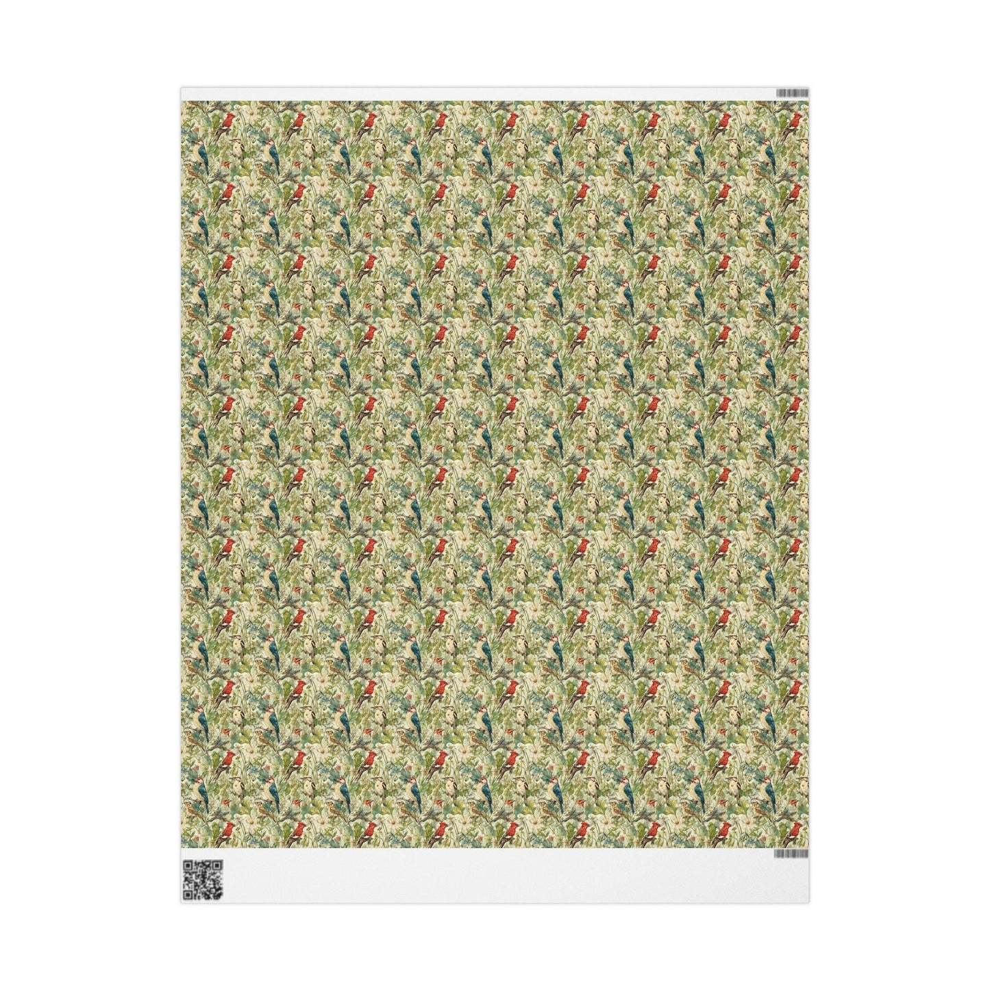 Bird Watching Wrapping Paper for Nature Lovers and Birders, Gift Wrap with Birds and Binoculars, Wildlife Inspired Gift Packaging #49