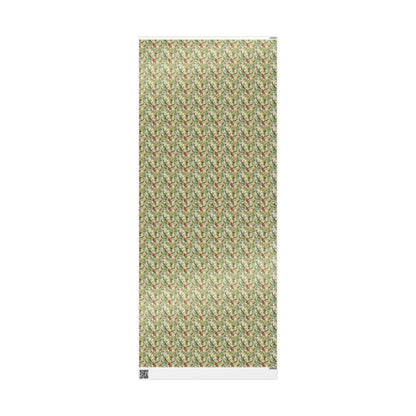 Bird Watching Wrapping Paper for Nature Lovers and Birders, Gift Wrap with Birds and Binoculars, Wildlife Inspired Gift Packaging #45