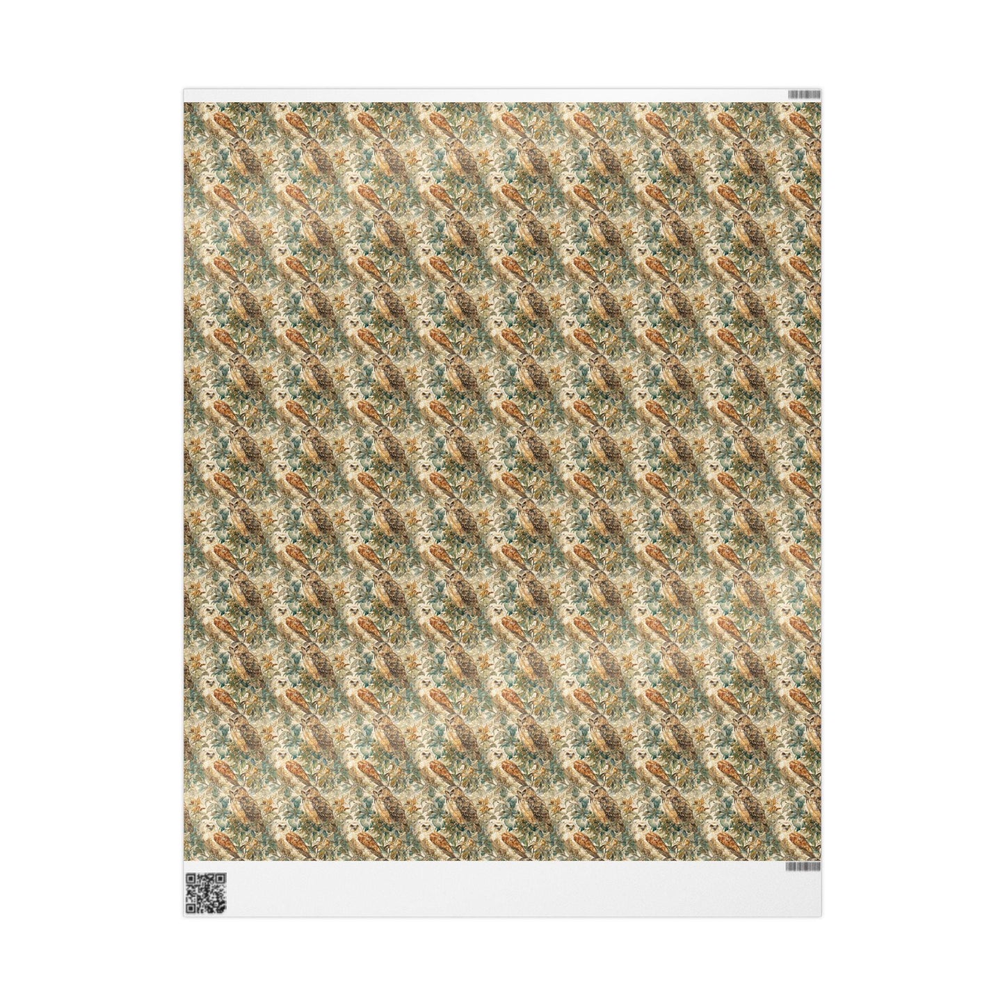 Bird Watcher Wrapping Paper Roll, Feathered Gift Wrap for Wildlife Enthusiasts and Bird Fans #39