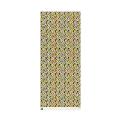 Bird Watching Wrapping Paper for Nature Lovers and Birders, Gift Wrap with Birds and Binoculars, Wildlife Inspired Gift Packaging #46