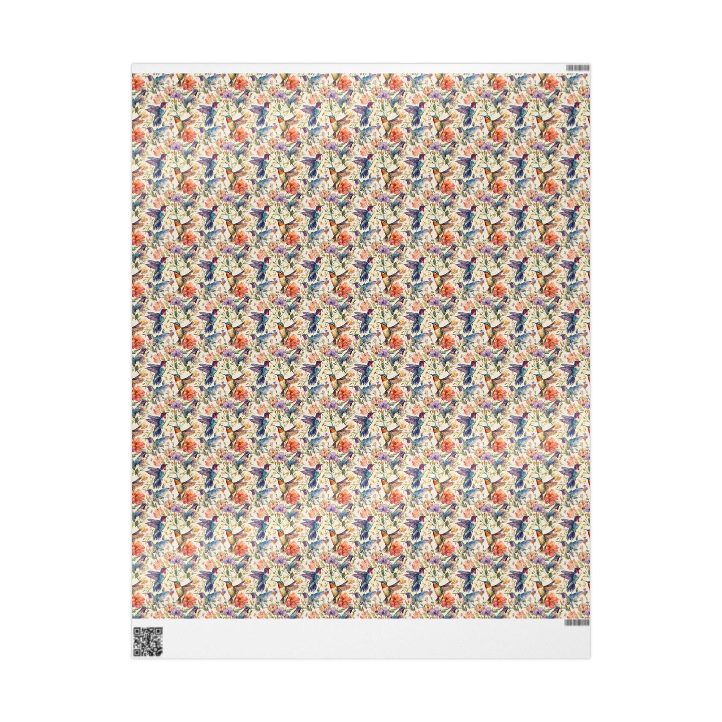 Forest Bird Wrapping Paper Roll, Bird Watching Gift Wrap with Leaf and Branch Patterns for Nature Gifts #32