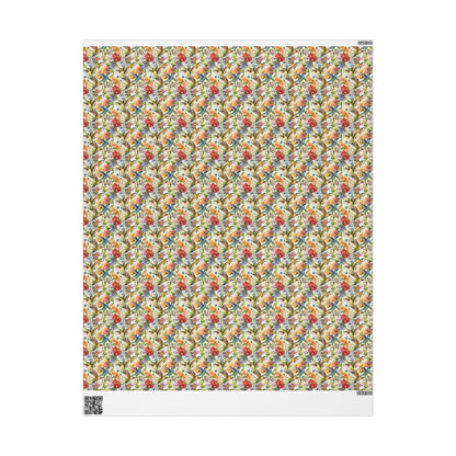 Bird Watching Wrapping Paper Roll, Naturalist Gift Wrap for Wildlife Exploration and Nature Adventures #33