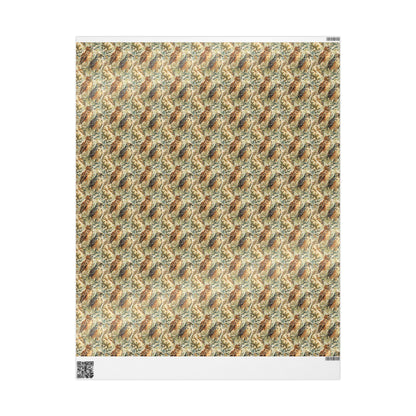 Bird and Nature Wrapping Paper Roll, Wildlife Lover’s Gift Wrap for Birding Adventures and Outdoor Events #37