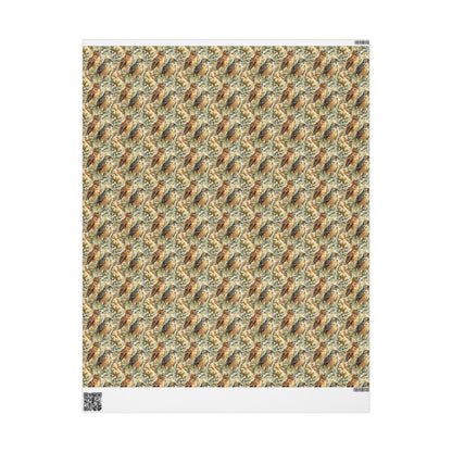 Bird and Nature Wrapping Paper Roll, Wildlife Lover’s Gift Wrap for Birding Adventures and Outdoor Events #37