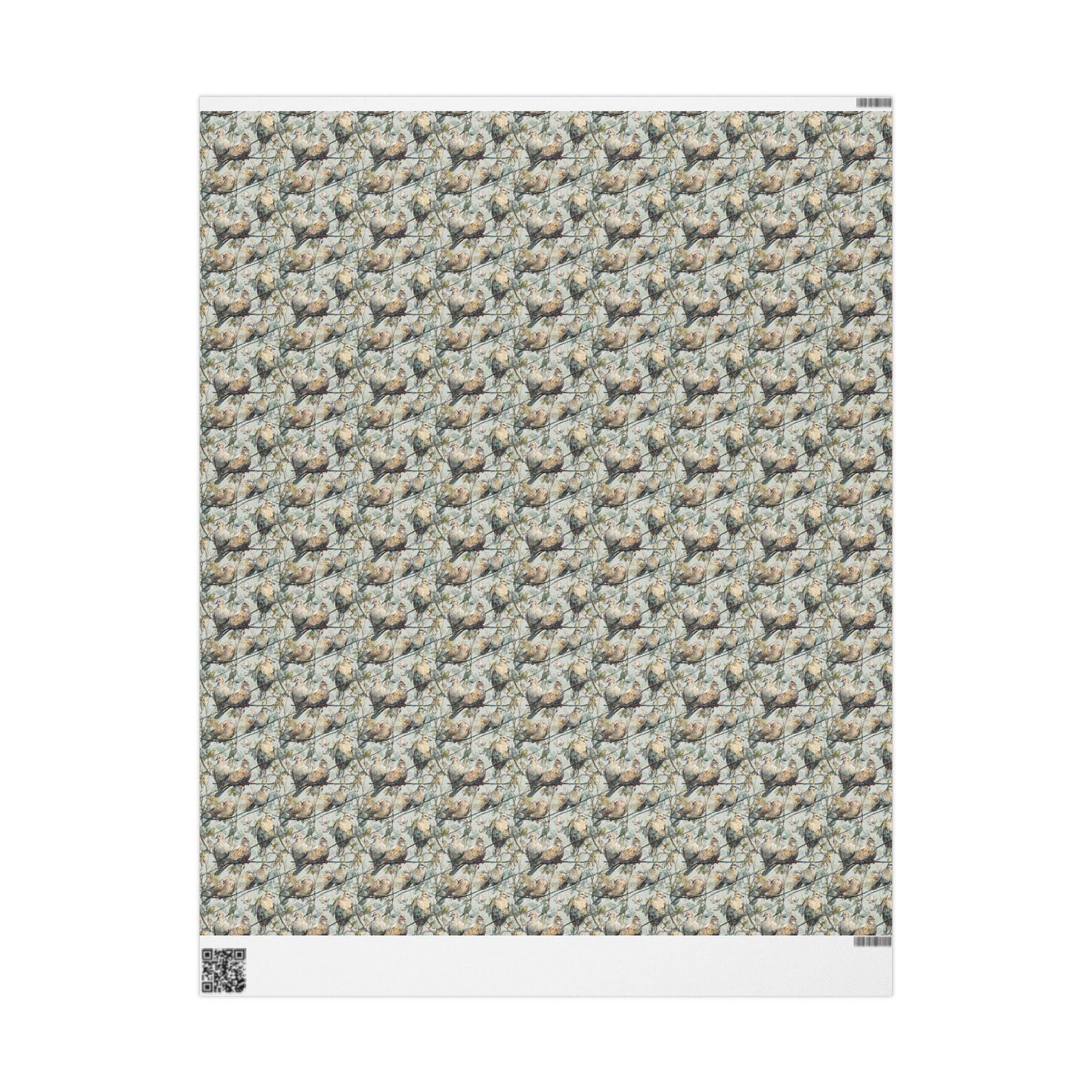 Birding Adventure Wrapping Paper Roll, Songbird Gift Wrap for Outdoor Gifts and Birdwatcher Packaging #26