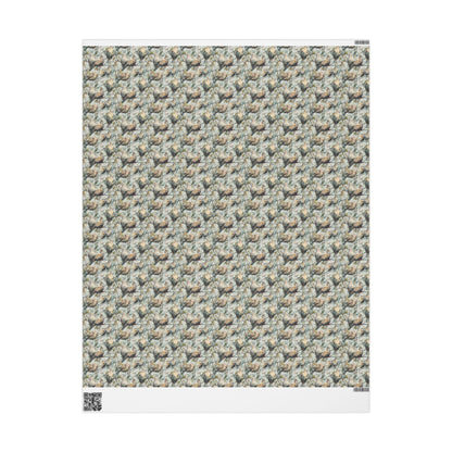 Birding Adventure Wrapping Paper Roll, Songbird Gift Wrap for Outdoor Gifts and Birdwatcher Packaging #26