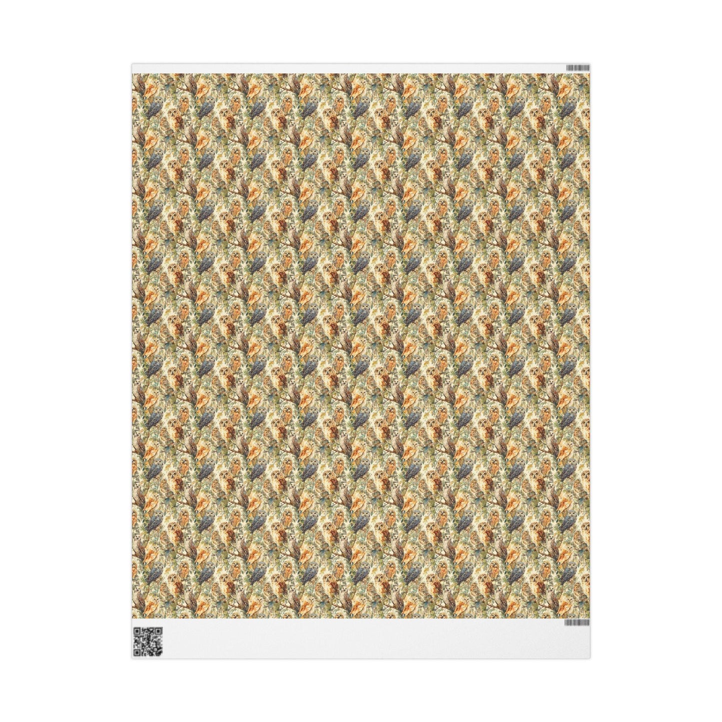 Bird Watching Wrapping Paper Roll, Songbirds and Binoculars Gift Wrap for Nature Inspired Gifts #38