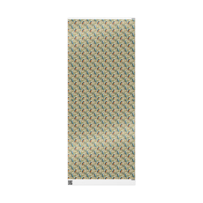 Songbird Wrapping Paper Roll, Birdwatching Gift Wrap for Nature Fans and Garden Bird Enthusiasts #35