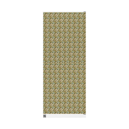 Bird Watching Wrapping Paper for Nature Lovers and Birders, Gift Wrap with Birds and Binoculars, Wildlife Inspired Gift Packaging #41