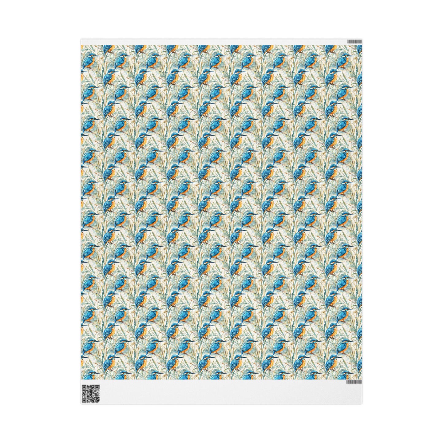 Nature Inspired Bird Wrapping Paper Roll, Outdoor Wildlife Gift Wrap for Birdwatching Enthusiasts #34
