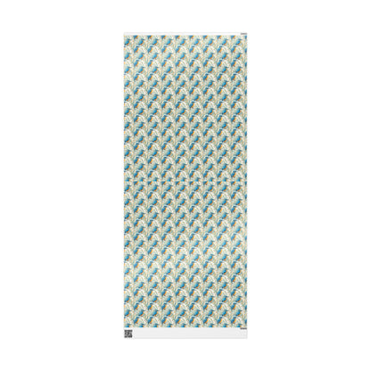 Nature Inspired Bird Wrapping Paper Roll, Outdoor Wildlife Gift Wrap for Birdwatching Enthusiasts #34